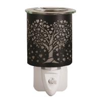 Aroma Black & Gold Heart Tree Plug In Wax Melt Warmer Extra Image 1 Preview
